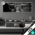 Led Glasbild Schwarzer Bulle Panorama Produktvorschau
