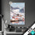 Led Glasbild Skandinavisches Dorf Im Schnee Hochformat Produktvorschau