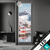 Led Glasbild Skandinavisches Dorf Im Schnee Schmal Produktvorschau