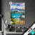 Led Glasbild Sommermorgen Am Bergsee Hochformat Produktvorschau