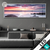 Led Glasbild Sonnenaufgang Am Strand Mit Felsen Panorama Produktvorschau