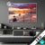 Led Glasbild Sonnenuntergang Am Strand Mit Felsen Querformat Produktvorschau
