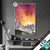 Led Glasbild Sonnenuntergang In Den Bergen Hochformat Produktvorschau