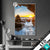 Led Glasbild Sonnenuntergang In Meeresgrotte Hochformat Produktvorschau