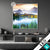 Led Glasbild Sonniger Tag Am Bergsee Quadrat Produktvorschau
