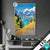 Led Glasbild Sonniger Tag Am Gletscher Hochformat Produktvorschau
