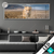Led Glasbild Spiegelbild Loewe Loewenjunges Panorama Produktvorschau