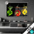 Led Glasbild Spritzer Von Paprika Beim Fallen Ins Wasser Querformat Produktvorschau