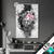 Led Glasbild Statue Mit Blume Grunge Stil Hochformat Produktvorschau