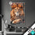 Led Glasbild Stolzer Blick Des Loewen Hochformat Produktvorschau