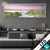 Led Glasbild Strandweg Im Sonnenuntergang Panorama Produktvorschau