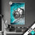 Led Glasbild Stuermische See Hochformat Produktvorschau