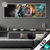 Led Glasbild Tiger Im Farbrausch Panorama Produktvorschau