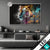 Led Glasbild Tiger Im Farbrausch Querformat Produktvorschau