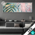 Led Glasbild Tropische Blaetter In Pastellfarben Panorama Produktvorschau