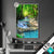 Led Glasbild Tropischer Wasserfall Hochformat Produktvorschau
