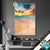 Led Glasbild Tuerkisfarbenes Meer Hochformat Produktvorschau