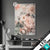 Led Glasbild Vintage Blueten Im Retro Stil Hochformat Produktvorschau