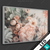 Led Glasbild Vintage Blueten Im Retro Stil Querformat Motivvorschau