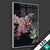 Led Glasbild Vintage Blumen Hochformat Motivvorschau