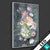 Led Glasbild Vintage Blumen No 3 Hochformat Motivvorschau