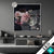 Led Glasbild Vintage Blumen Quadrat Produktvorschau