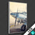 Led Glasbild Vintage Flugzeug Hochformat Motivvorschau