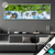 Led Glasbild Wald Meer Panorama Produktvorschau