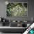 Led Glasbild Wald Strasse Luftaufnahme Querformat Produktvorschau