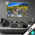 Led Glasbild Waldhuette Am Fluss Querformat Produktvorschau