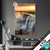 Led Glasbild Wasserfall Bei Abendsonne Hochformat Produktvorschau