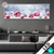 Led Glasbild Weihnachtskugeln Im Winterwunderland Panorama Produktvorschau