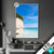 Led Glasbild Weisse Kreidefelswand Am Meer Hochformat Produktvorschau