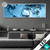 Led Glasbild Weltkarte Kommunikation Panorama Produktvorschau