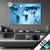 Led Glasbild Weltkarte Kommunikation Querformat Produktvorschau