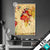Led Glasbild Weltkarte Retro Bunt Hochformat Produktvorschau