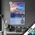Led Glasbild Winterliches Gebirge Hochformat Produktvorschau
