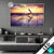 Led Glasbild Yoga Am Lila Strand Querformat Produktvorschau