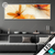 Led Glasbild Zarte Blueten In Orange Panorama Produktvorschau