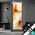 Led Glasbild Zarte Blueten In Orange Schmal Produktvorschau