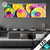 Led Glasbild Zitronen Neon Farbe Panorama Produktvorschau
