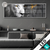 Led Glasbild Zwei Loewen Schwarz Weiss Panorama Produktvorschau