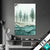 Textilrahmen Abstrakter Wald Hochformat Produktvorschau