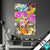 Textilrahmen Aeffchen Blumen Hochformat Produktvorschau