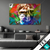 Textilrahmen Affe Pop Art No 2 Querformat Produktvorschau