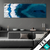 Textilrahmen Blauer Achat Panorama Produktvorschau