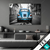 Textilrahmen Blauer Oldtimer Querformat Produktvorschau