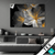 Textilrahmen Blueten Gold Weiss Querformat Produktvorschau