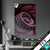 Textilrahmen Blueten Spirale Hochformat Produktvorschau