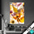 Textilrahmen Blumen Collage No 1 Hochformat Produktvorschau